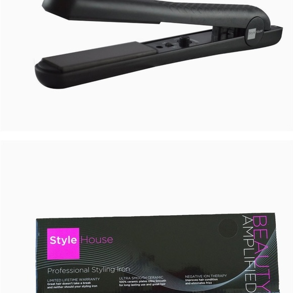 Style House Professional Hair straightener black new in box - Picture 5 of 7